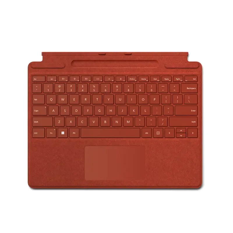 کیبورد سرفیس پرو Type cover مدل 8XB-00014  رنگ قرمز